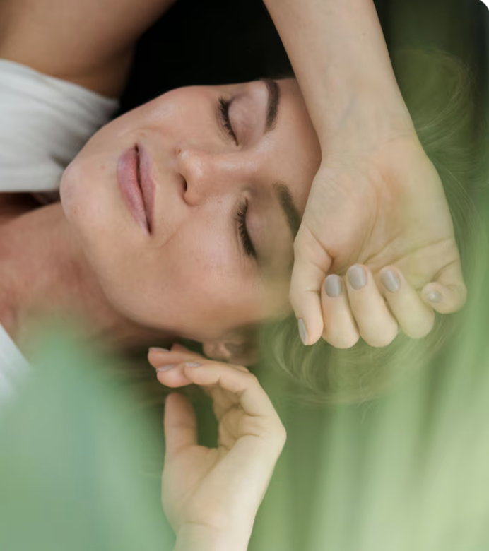 la femme reposée